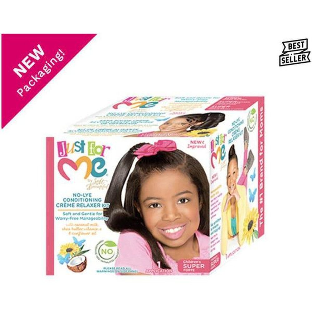 - CONTRAER - Haarcreme Soft & Beautiful Just For Me Conditioning Creme Relaxer Kit Super 400g