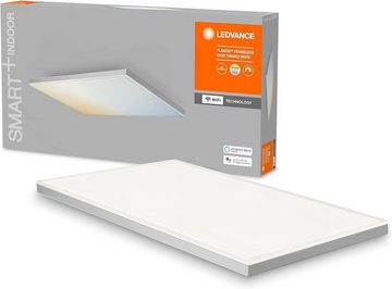 Ledvance LED Deckenleuchte Ledvance Planon Frameless Deckenleuchte 60x 30 Tunable White WiFi SMAR, warmweiss, dimmbar