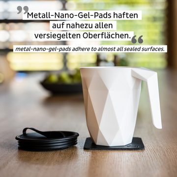 silwy MAGNETIC SYSTEM Gläser-Set Kunststoff-Henkeltasse TO-GO, Kunststoff