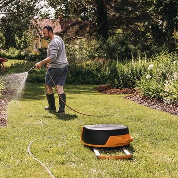 Fiskars Schlauchwagen Waterwheel XL mit Rädern All-Inclusive-Bewässerungs-Set, 27 m Gesamtre, (Komplett-Set)