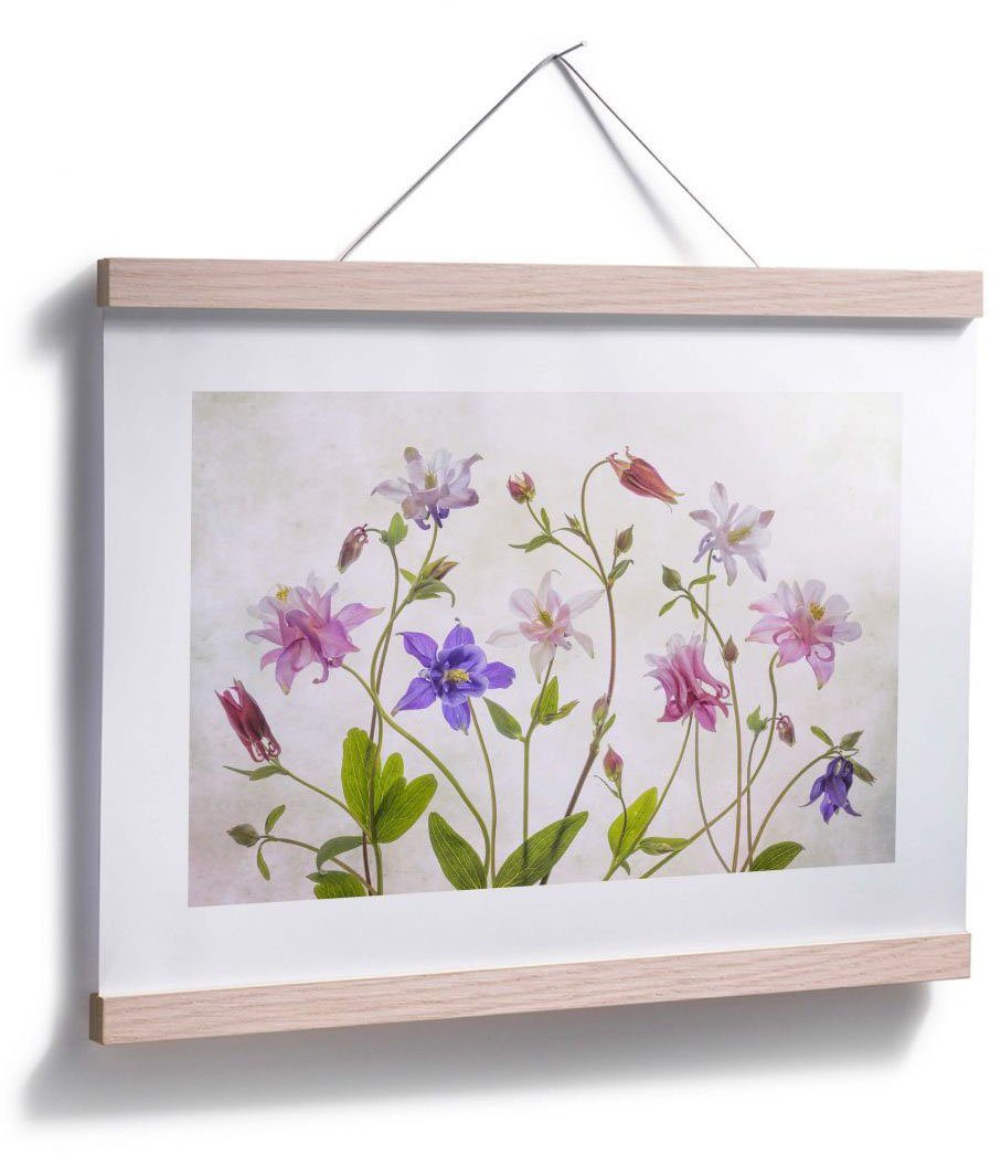 (1 St) Poster Schriftzug Wall-Art Bouquet,