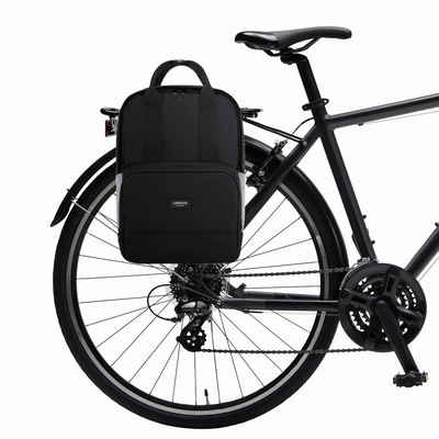 LARKSON Fahrradtasche No 6 Bike Fahrrad Rucksack Gepäckträger, Rucksack und Gepäckträgertasche, Wasserabweisend