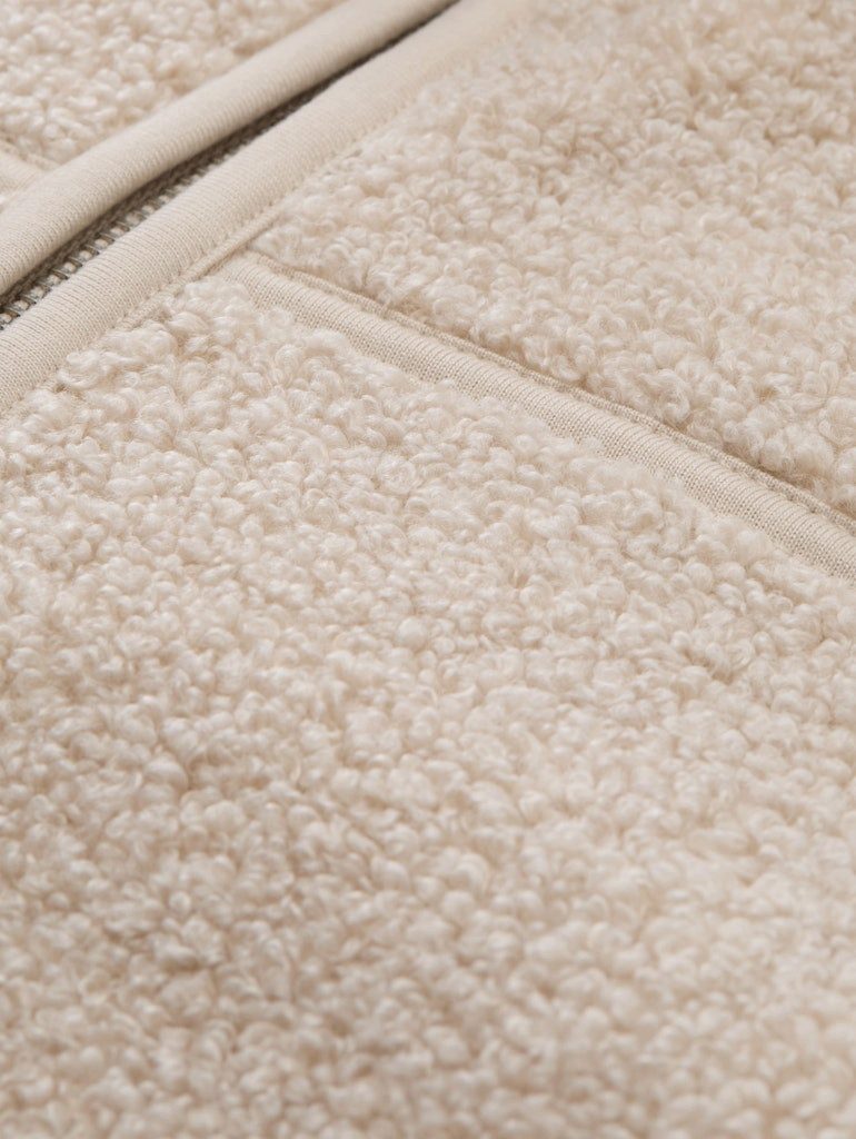 TOM TAILOR Fleecejacke Sweatshirtjacke Kuscheliges Teddyfell für extra Wärm günstig online kaufen