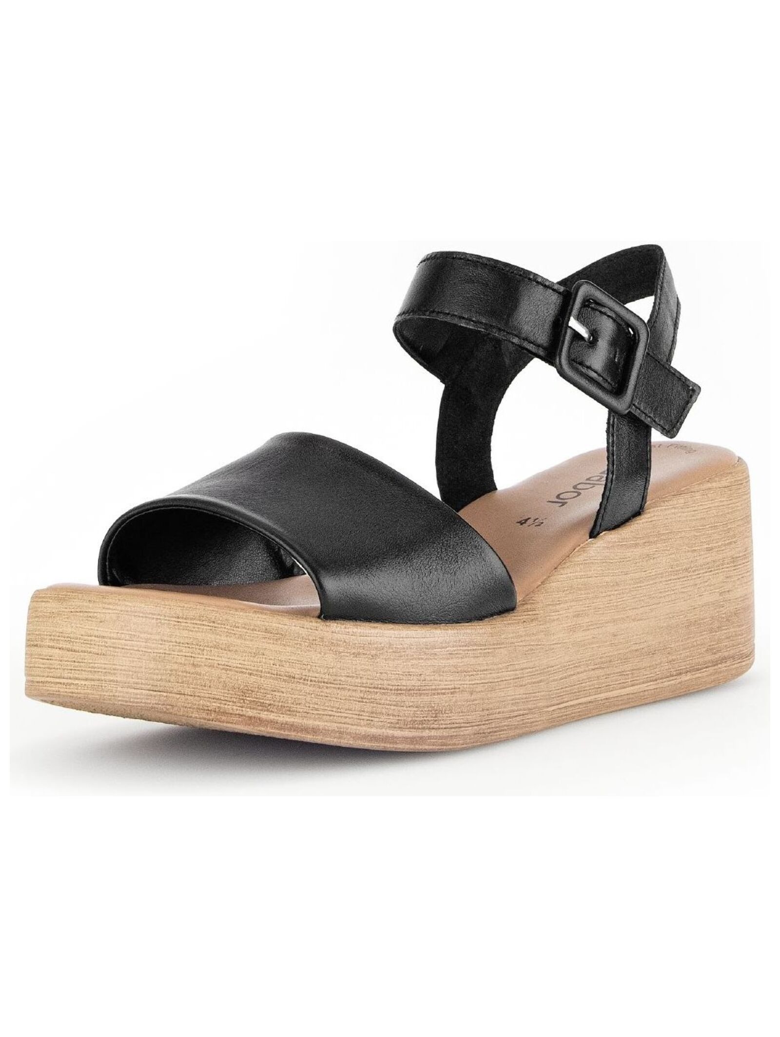Gabor Sandalen Nappaleder Keilsandalette günstig online kaufen