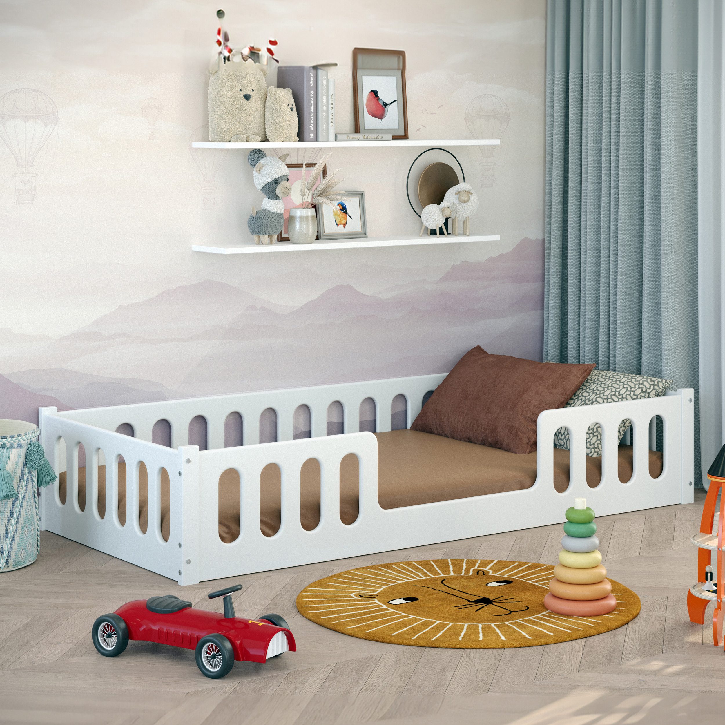 CADANI Kinderbett Monte II weiß (abnehmbarer günstig online kaufen