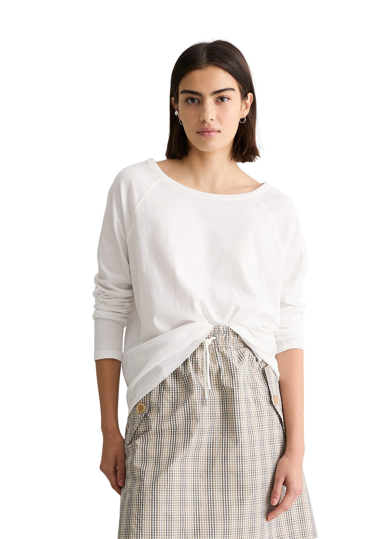 Marc O'Polo DENIM Langarmshirt mit Raglan-Ärmeln