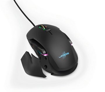 uRage Reaper Morph 900 Profi Gaming Maus Mouse Mäuse (USB LED 8 Tasten 16.000dpi)
