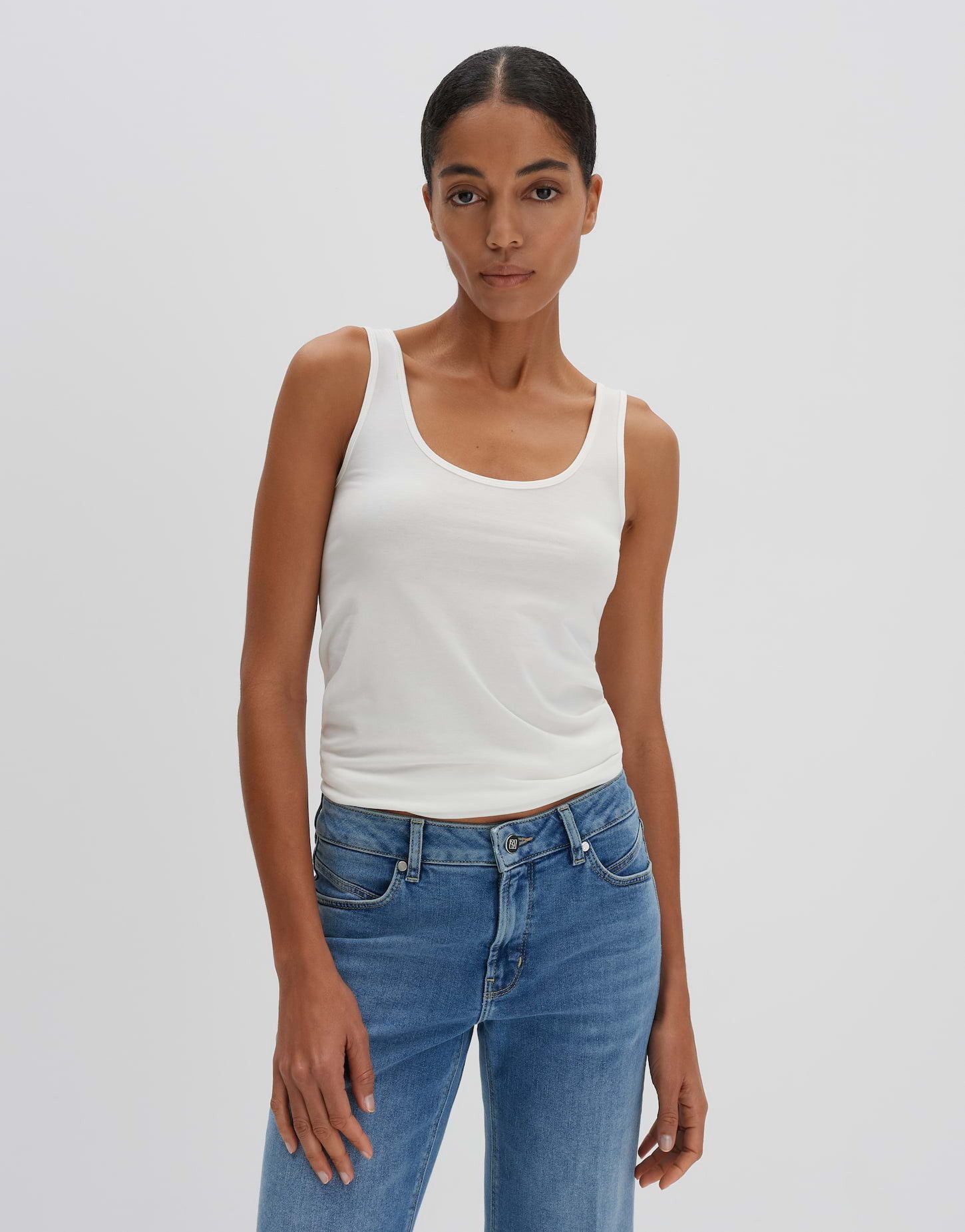 someday Shirttop Jerseytop KÄTHI Slim aus Modal Mix