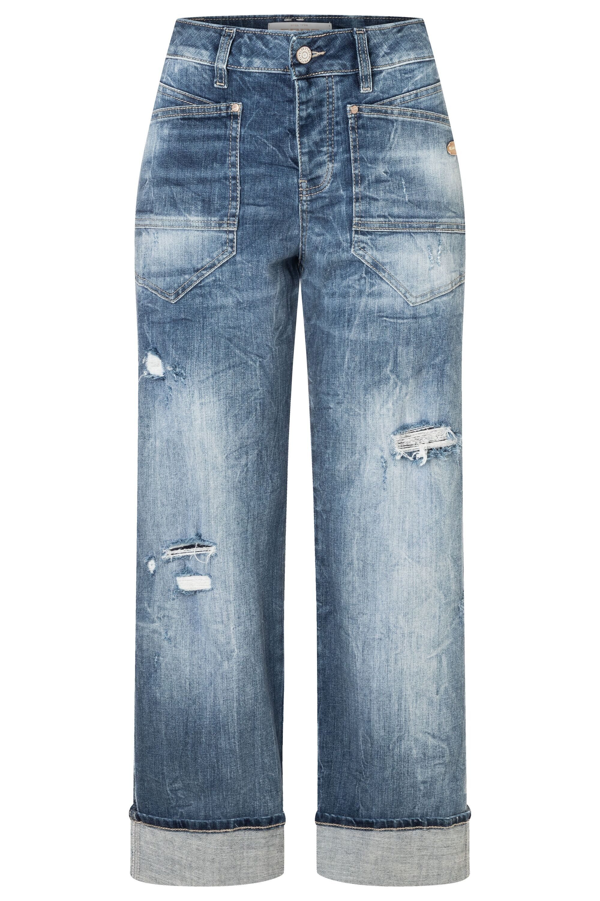 GANG 7/8-Jeans 94ROBERTA mit aufgesetzten Taschen