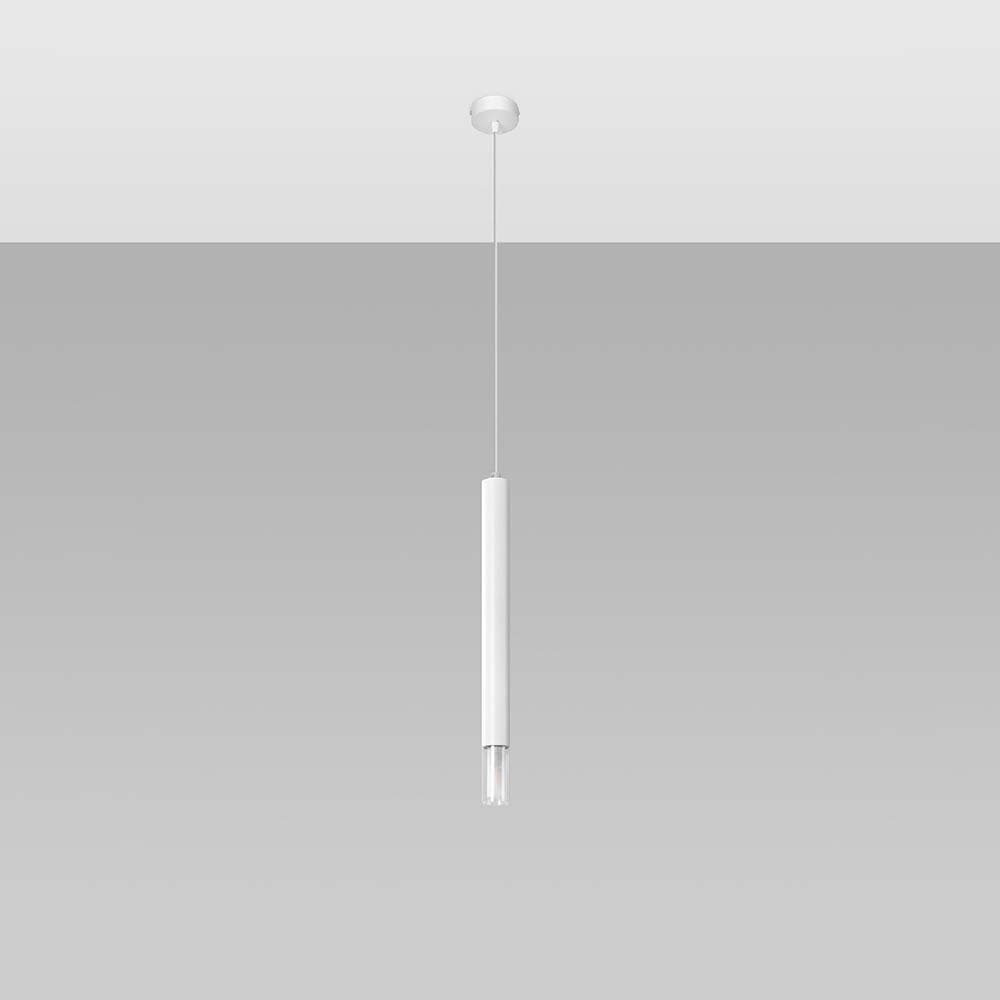 etc-shop Hängeleuchte, Leuchtmittel nicht inklusive, Stahl Deckenleuchte Esszimmerlampe Pendelleuchte Glas Hängeleuchte