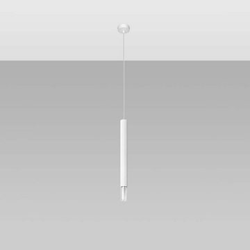 etc-shop Hängeleuchte, Leuchtmittel nicht inklusive, Pendelleuchte Deckenleuchte Hängeleuchte Esszimmerlampe Stahl Glas