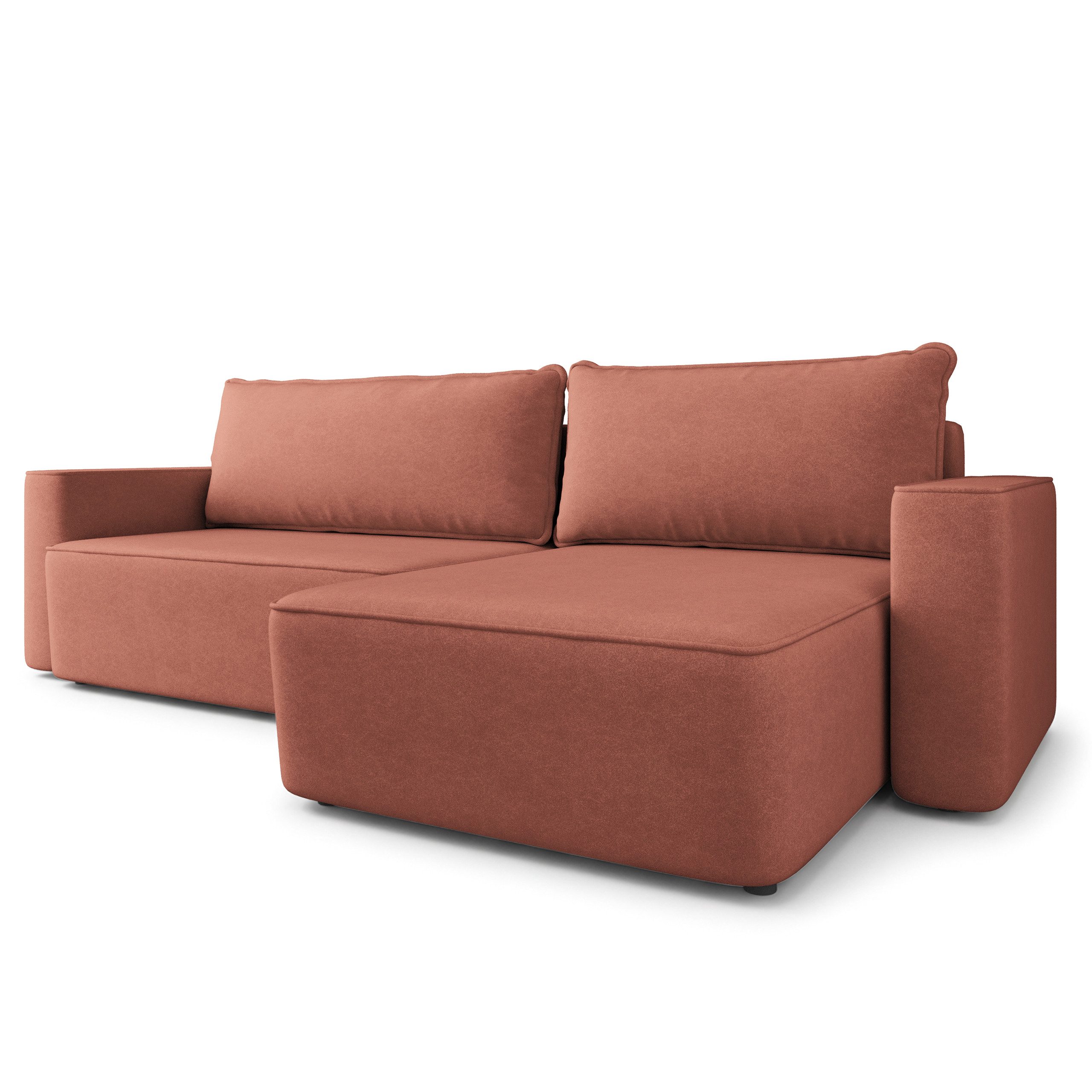 Masseno Ecksofa BELARO mit Schlaffunktion L-Form, Sofa mit Bettkasten