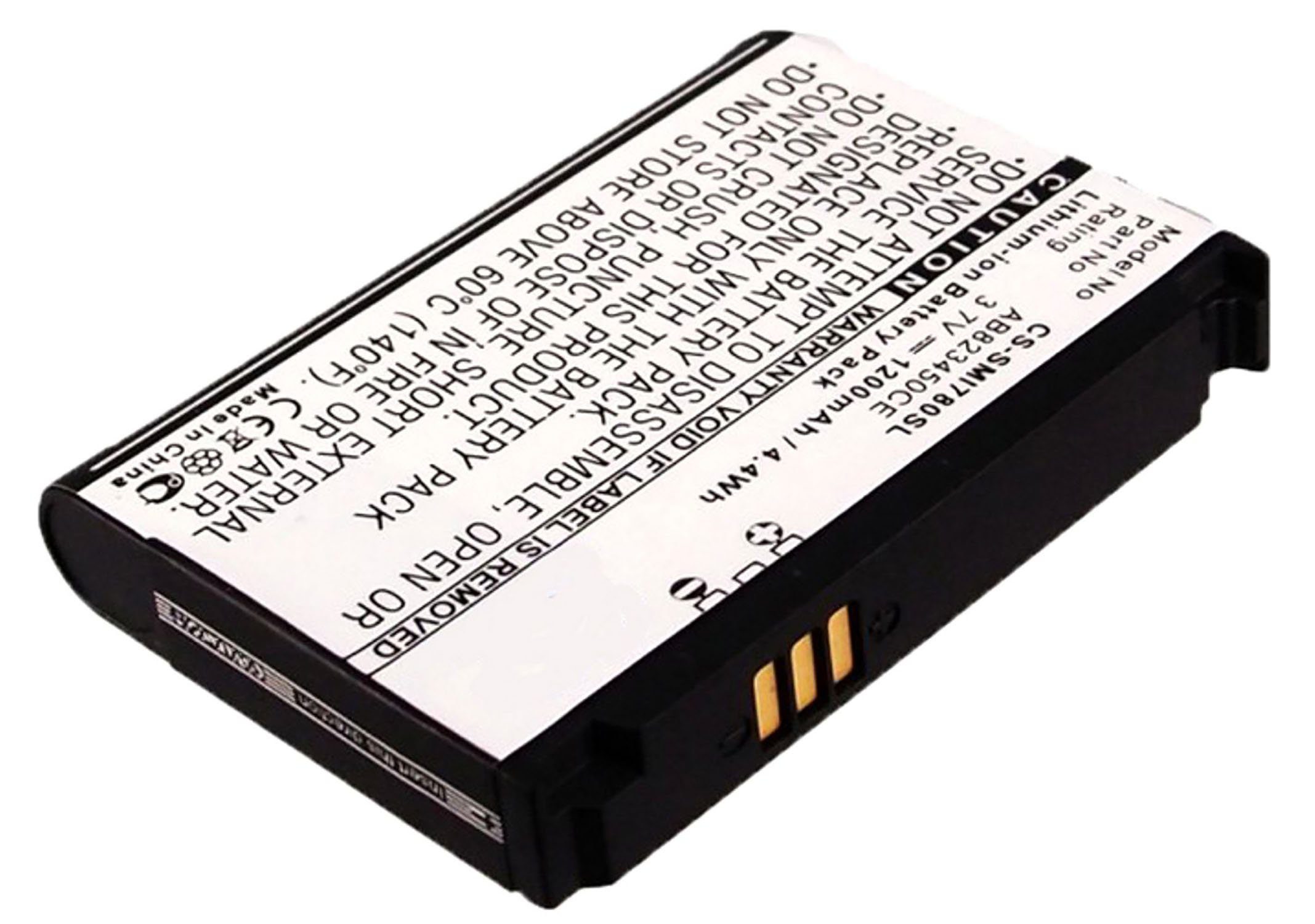 MobiloTec Akku kompatibel mit Samsung SGH-I780 Laptop-Akku Akku 950 mAh