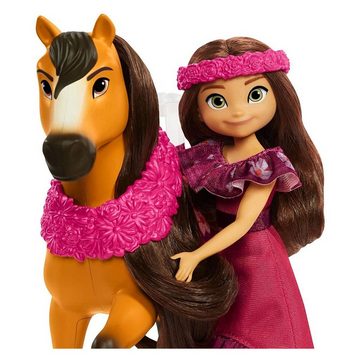 Mattel® Anziehpuppe Mattel GXF63 - DreamWorks - Spirit - Spielset, Puppe und Pferd, Lucky und Spirit