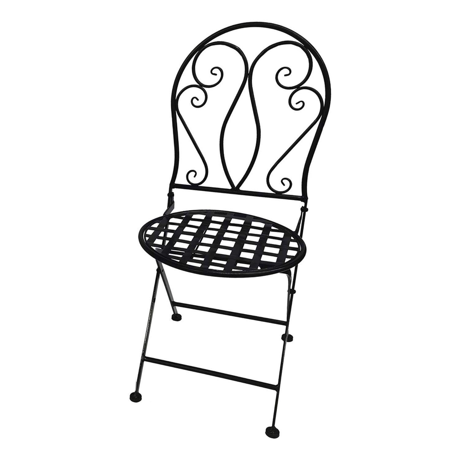 Mojawo Armlehnstuhl Klappstuhl Gartenstuhl Bistrostuhl Balkonstuhl günstig online kaufen