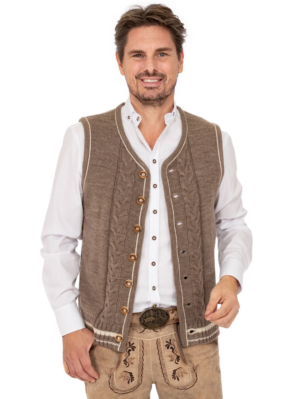 Trachtenglück Trachtenstrickjacke FELD