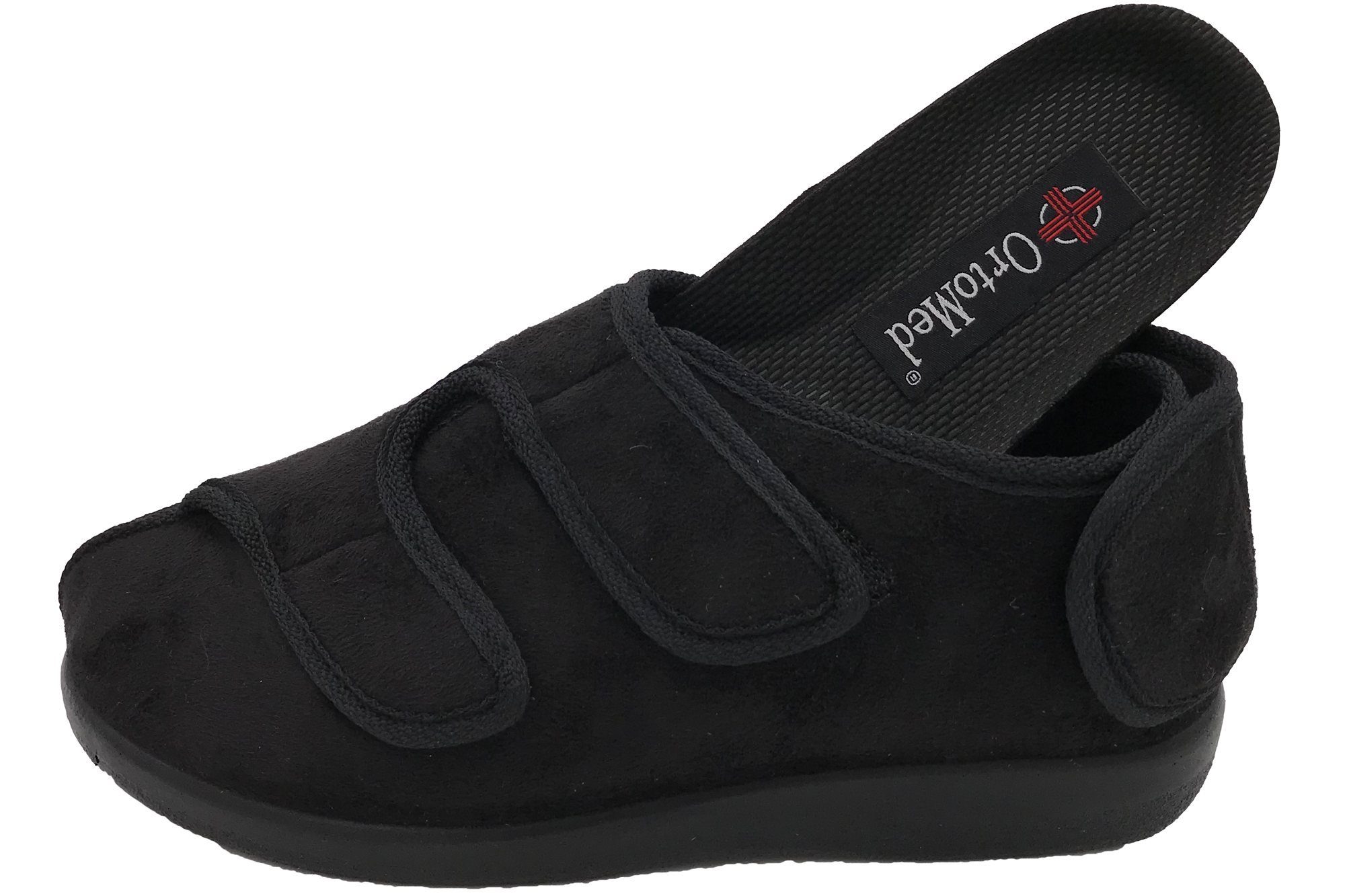 PADERO Ortomed Klettschuhe Verbandschuhe Hausschuh Orthopädischer Rehabilitationsschuh