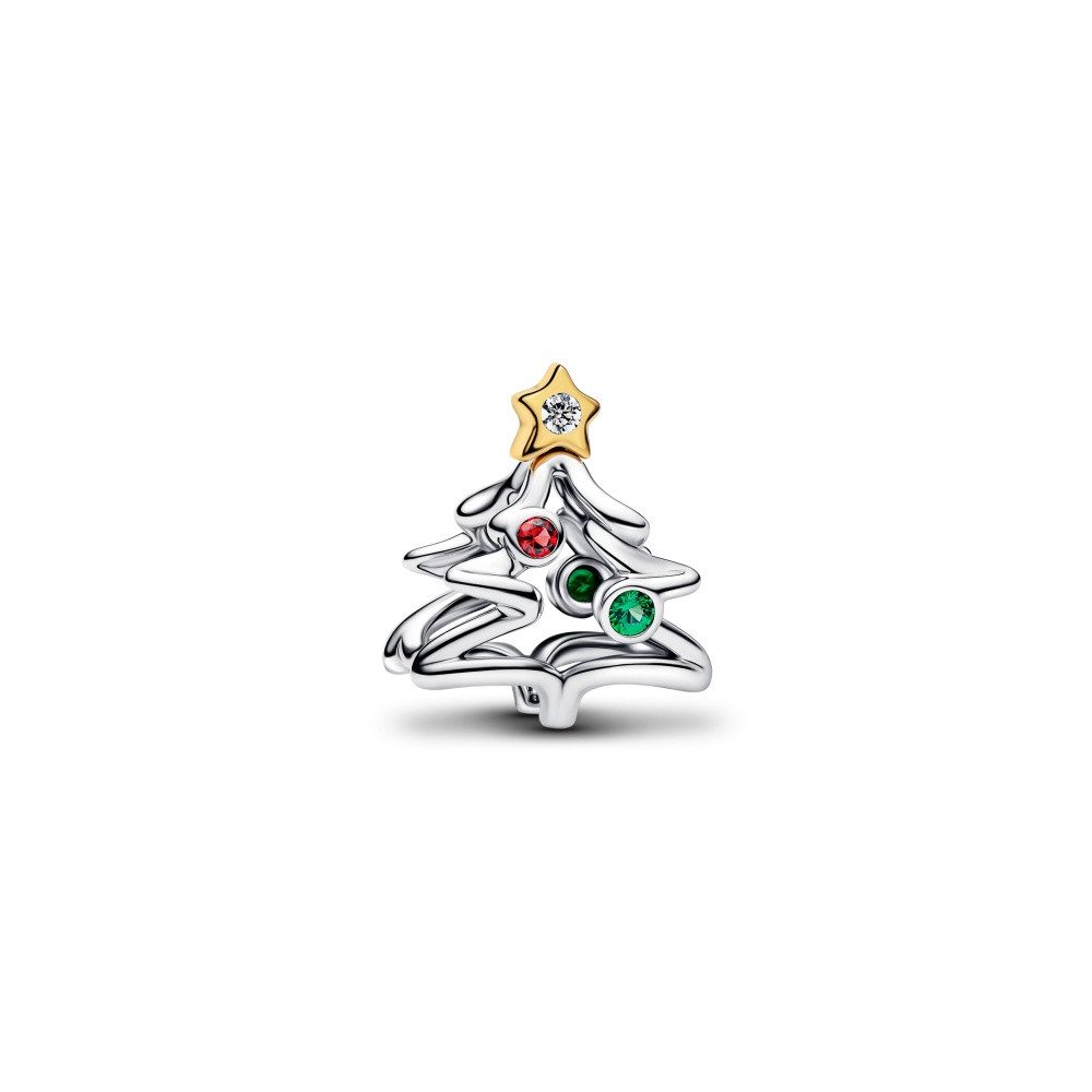 Pandora Charm-Einhänger Pandora Moments Weihnachtsbaum Charm 764248C01 (1-tlg)
