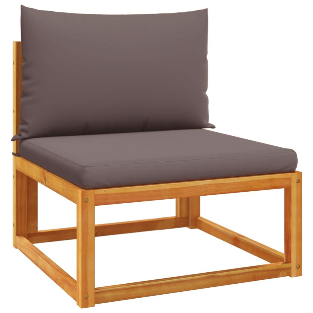 vidaXL Loungesofa Gartensofa ohne Armlehnen mit günstig online kaufen