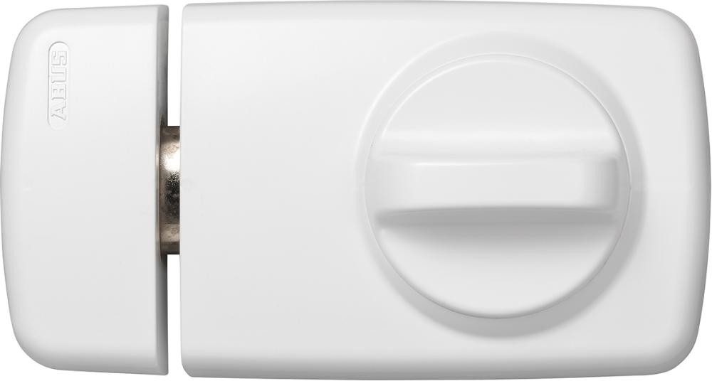 ABUS Montagezubehör ABUS Tür-Zusatzschloss 7010W EK weiß, innen mit Drehknauf