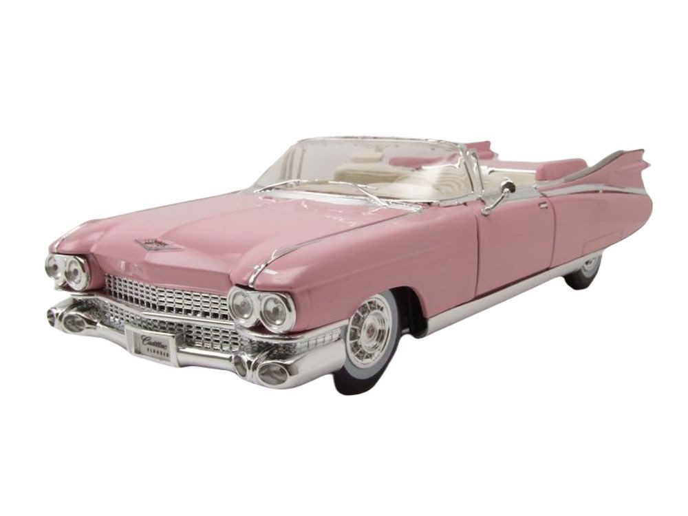 Maisto® Modellauto Cadillac Eldorado Biarritz Convertible 1959 pink, Maßstab 1:18