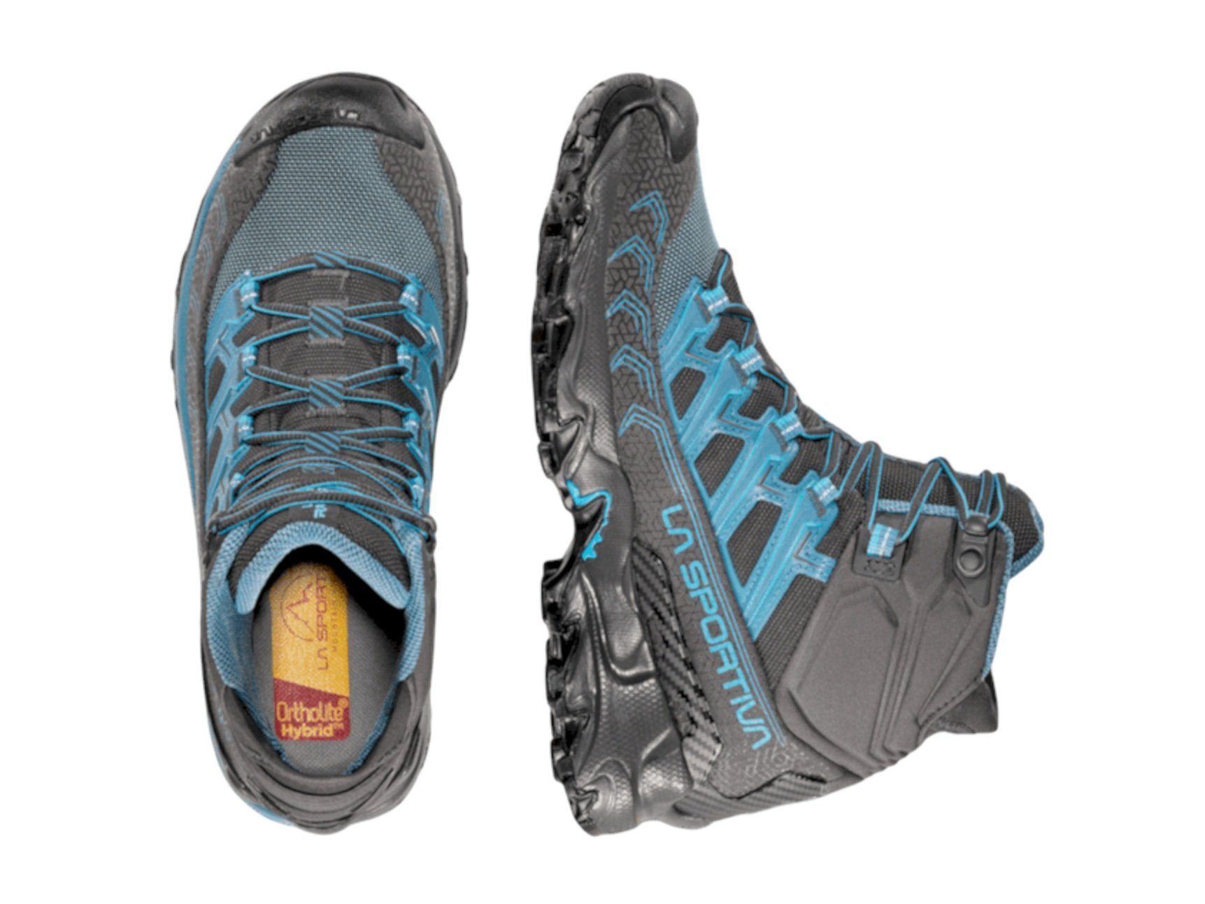 La Sportiva Ultra Raptor II Mid GTX (Fast-Hiking, wasserdicht) blau/grau Damen Wanderschuh