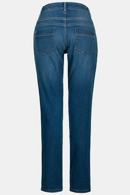 Gina Laura Regular-fit-Jeans Jeans Tina Taschen-Abnäher 5-Pocket gerades Bein
