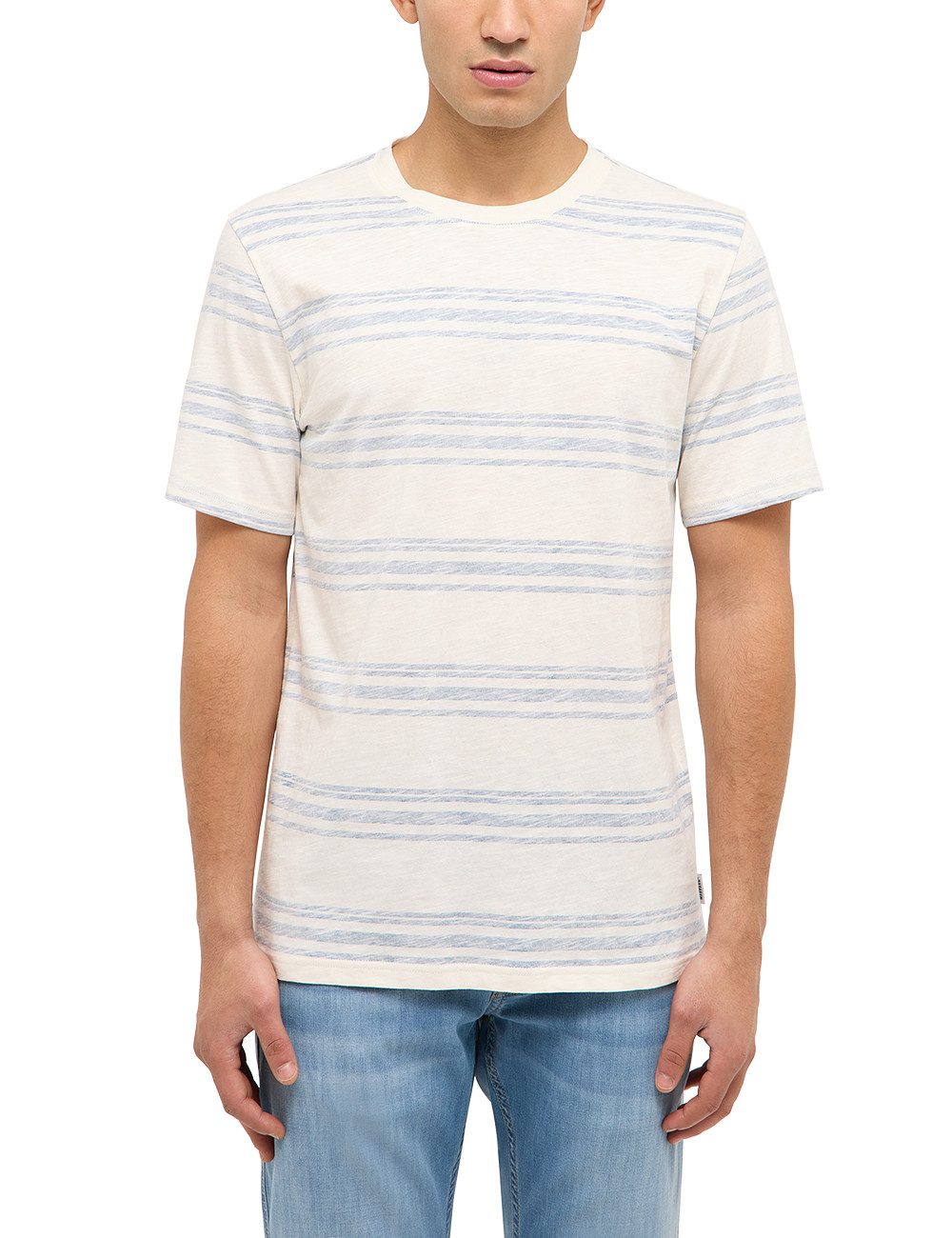 MUSTANG T-Shirt MU-Austin Streifenprint Regular fit