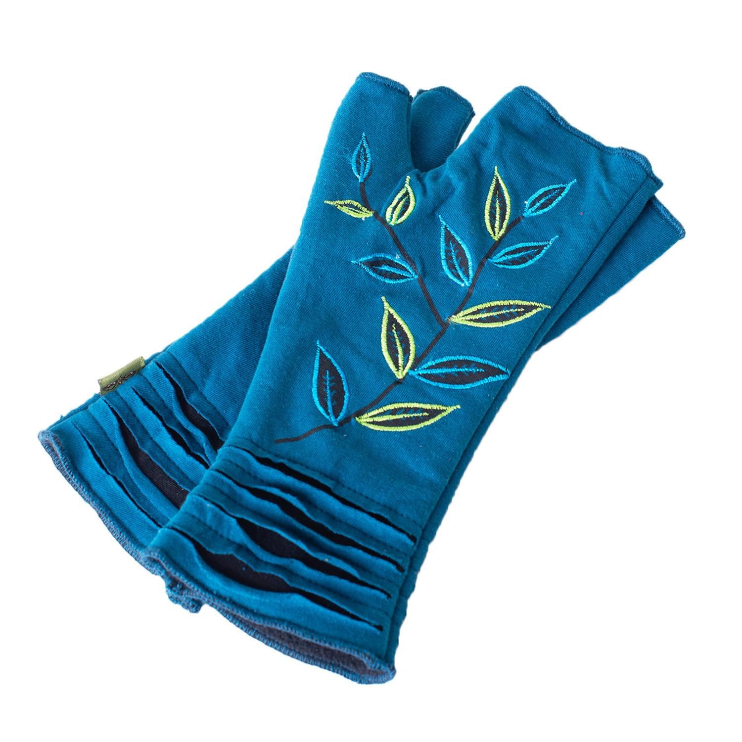 Vishes Armstulpen Bestickte Damen Handschuhe Stulpen günstig online kaufen