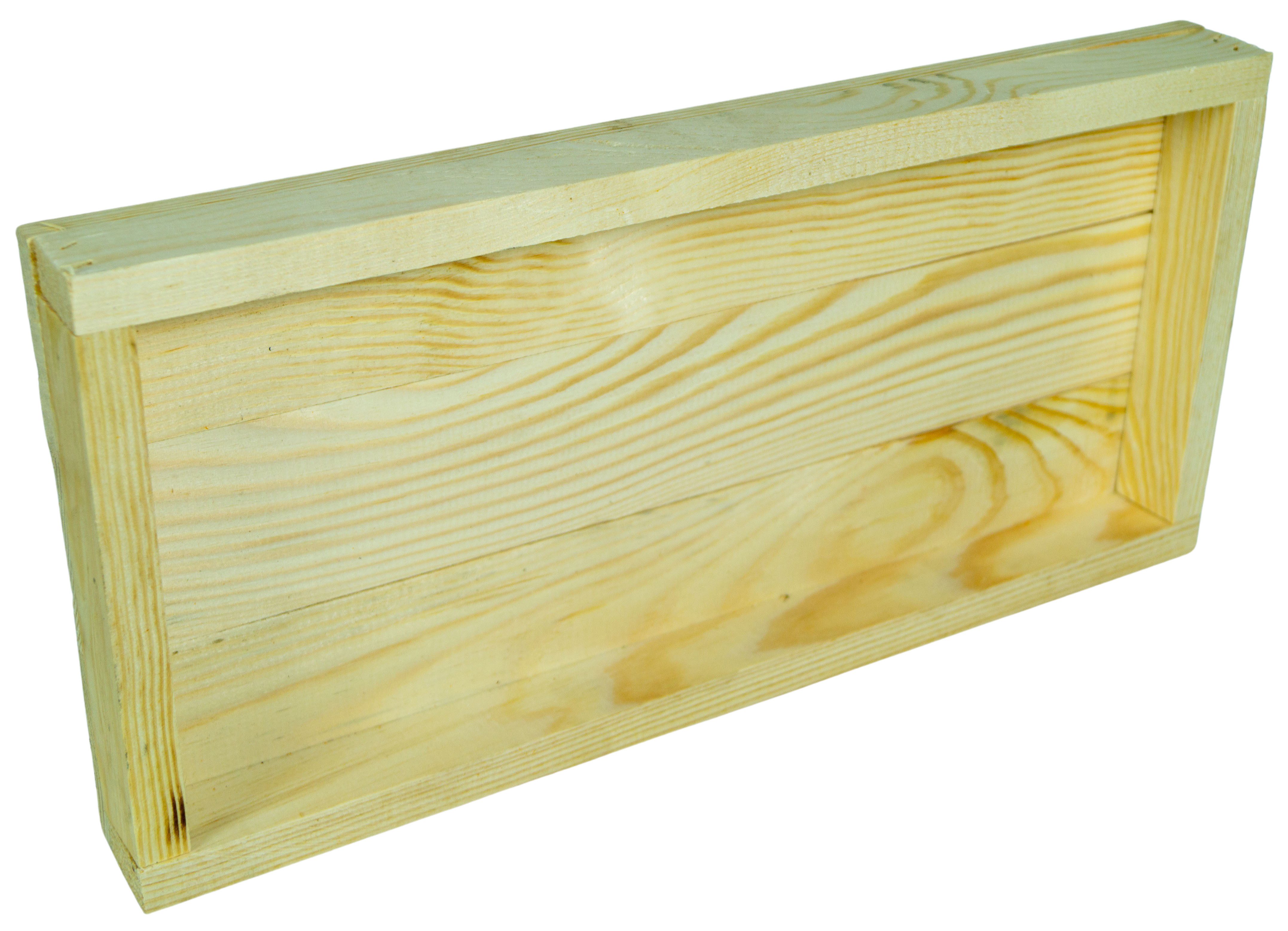 Kistenkolli Altes Land Allzweckkiste Kleines Dekotablett Emma 40x19x4cm in natur Schlüsselbox Aufbewahrung (Kein)