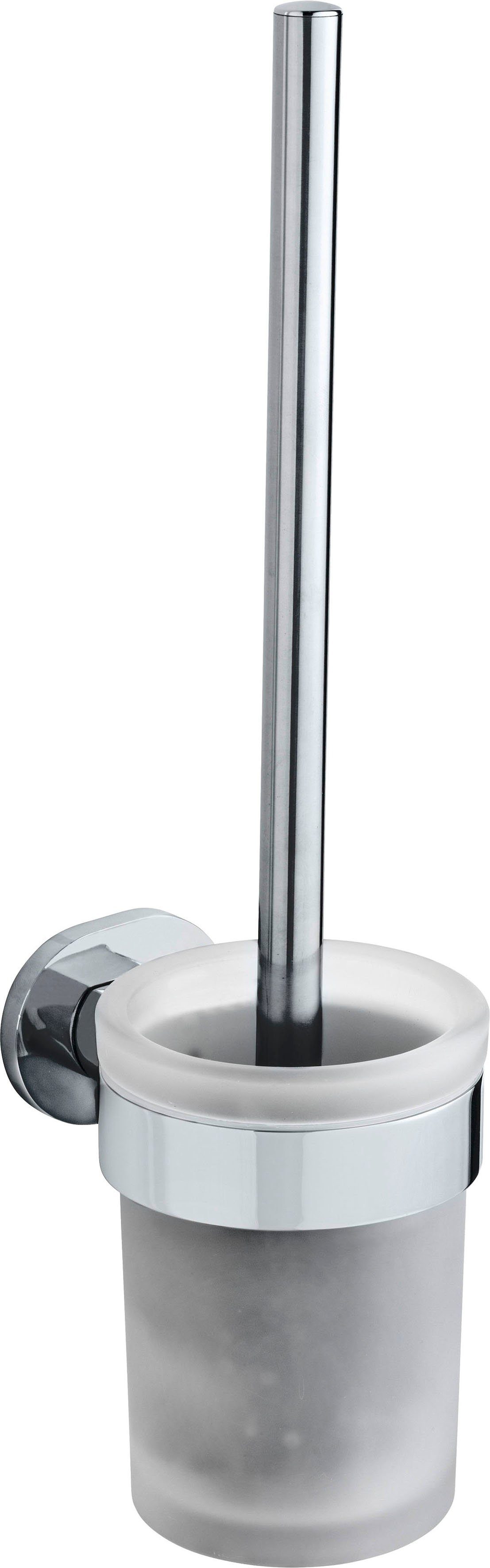 UV-Loc® Maribor, WENKO auswechselbar Bürstenkopf befestigen WC-Garnitur ohne Bohren,
