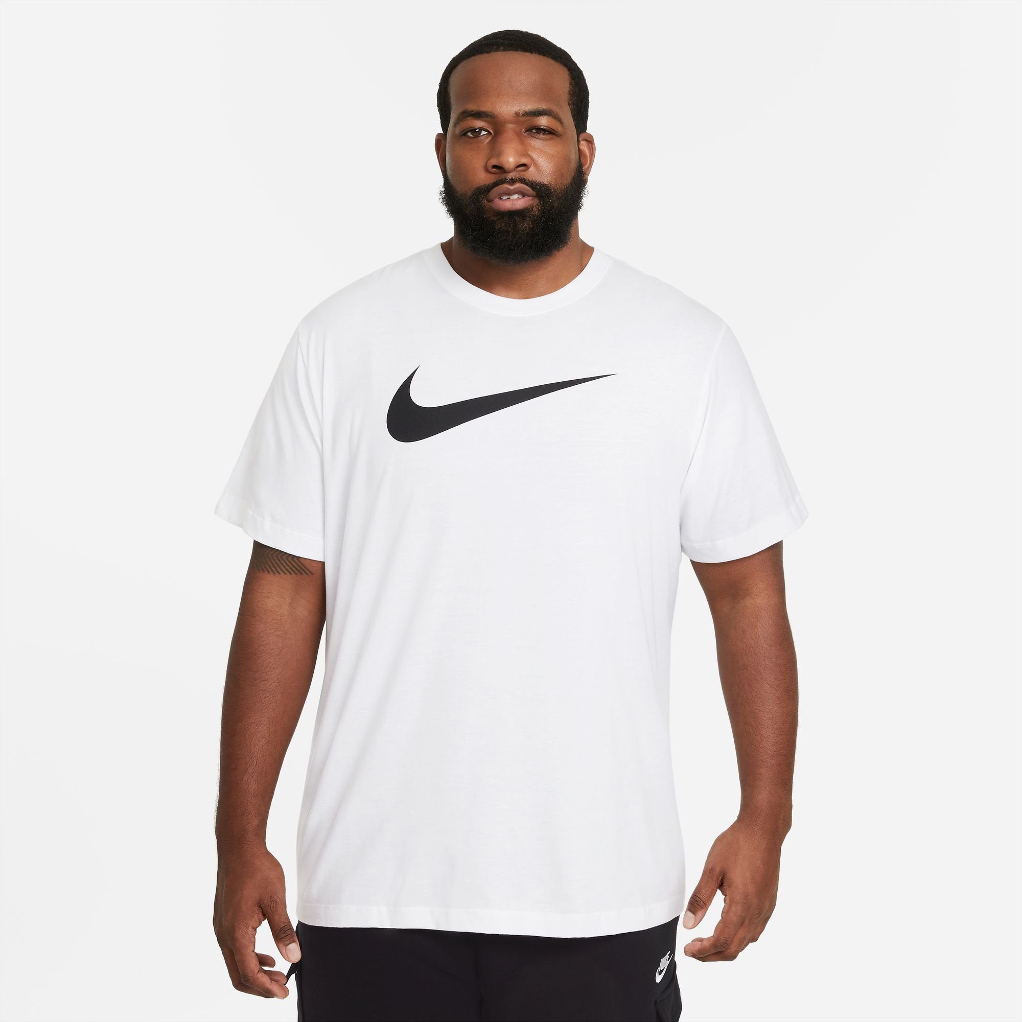 Nike Sportswear T-Shirt SWOOSH MEN'S T-SHIRT weiß
