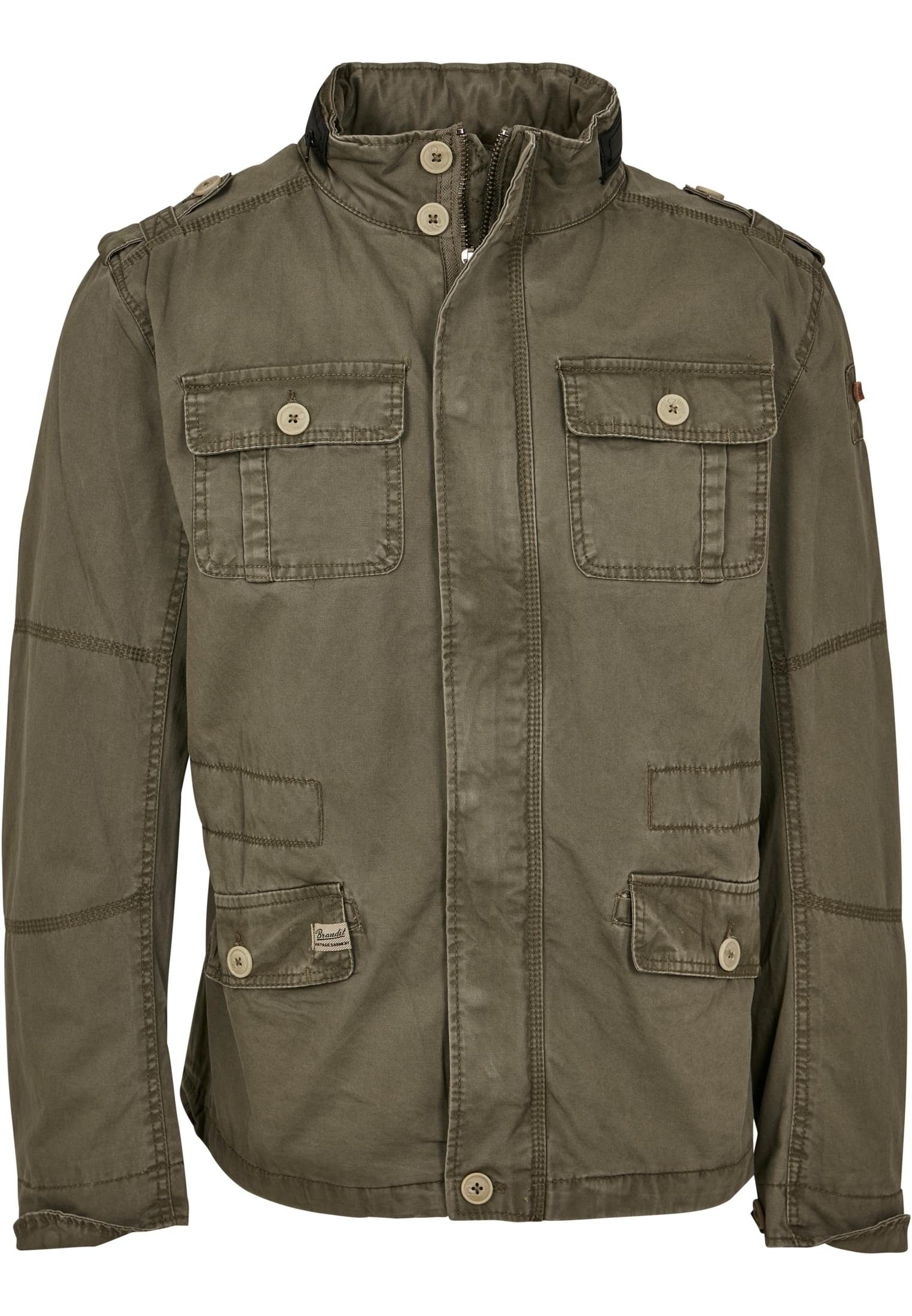 Brandit Outdoorjacke Herren Britannia Jacket (1-St) olive
