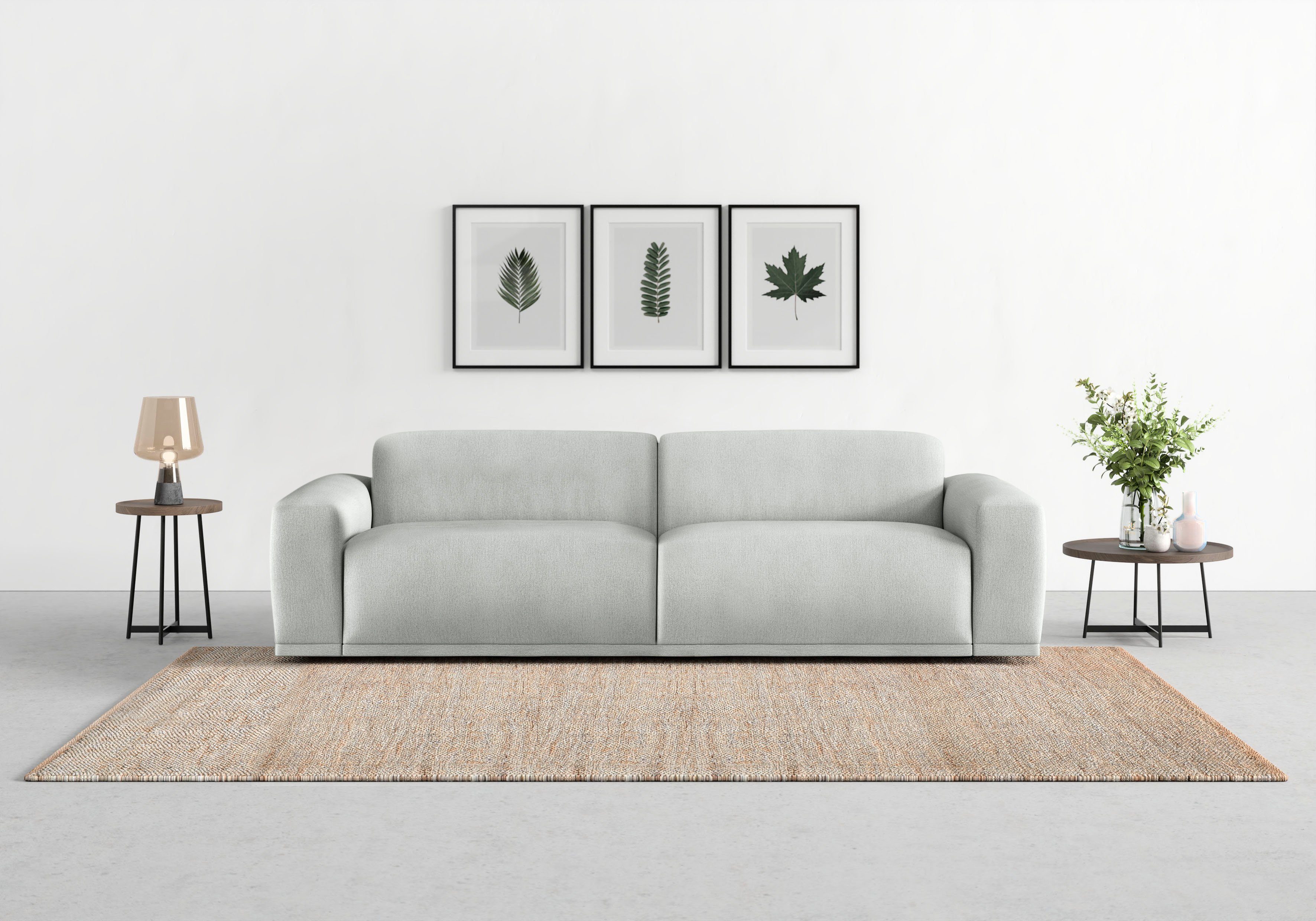 TRENDMANUFAKTUR Big-Sofa "Braga, mit hochwertigem Kaltschaum, Megasofa, in günstig online kaufen