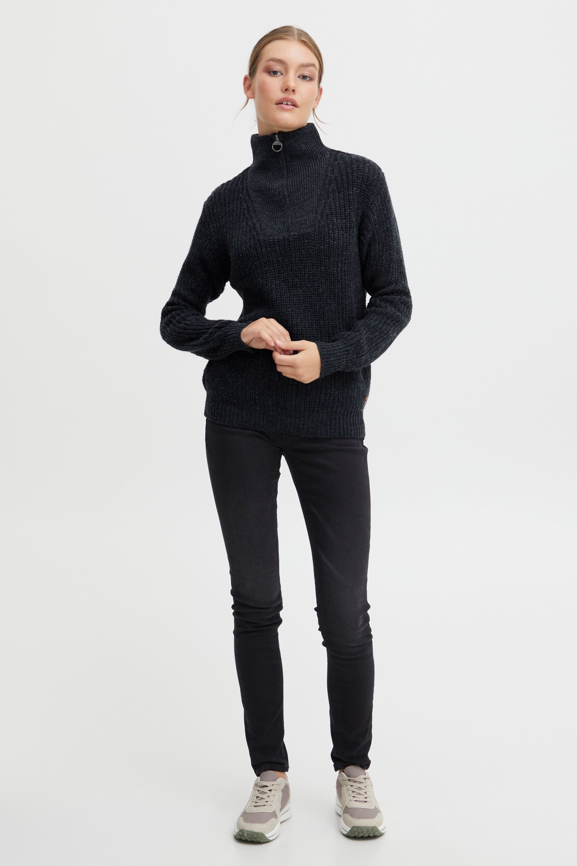 OXMO Troyer OXNancy 21800126-ME Modischer Pullover günstig online kaufen