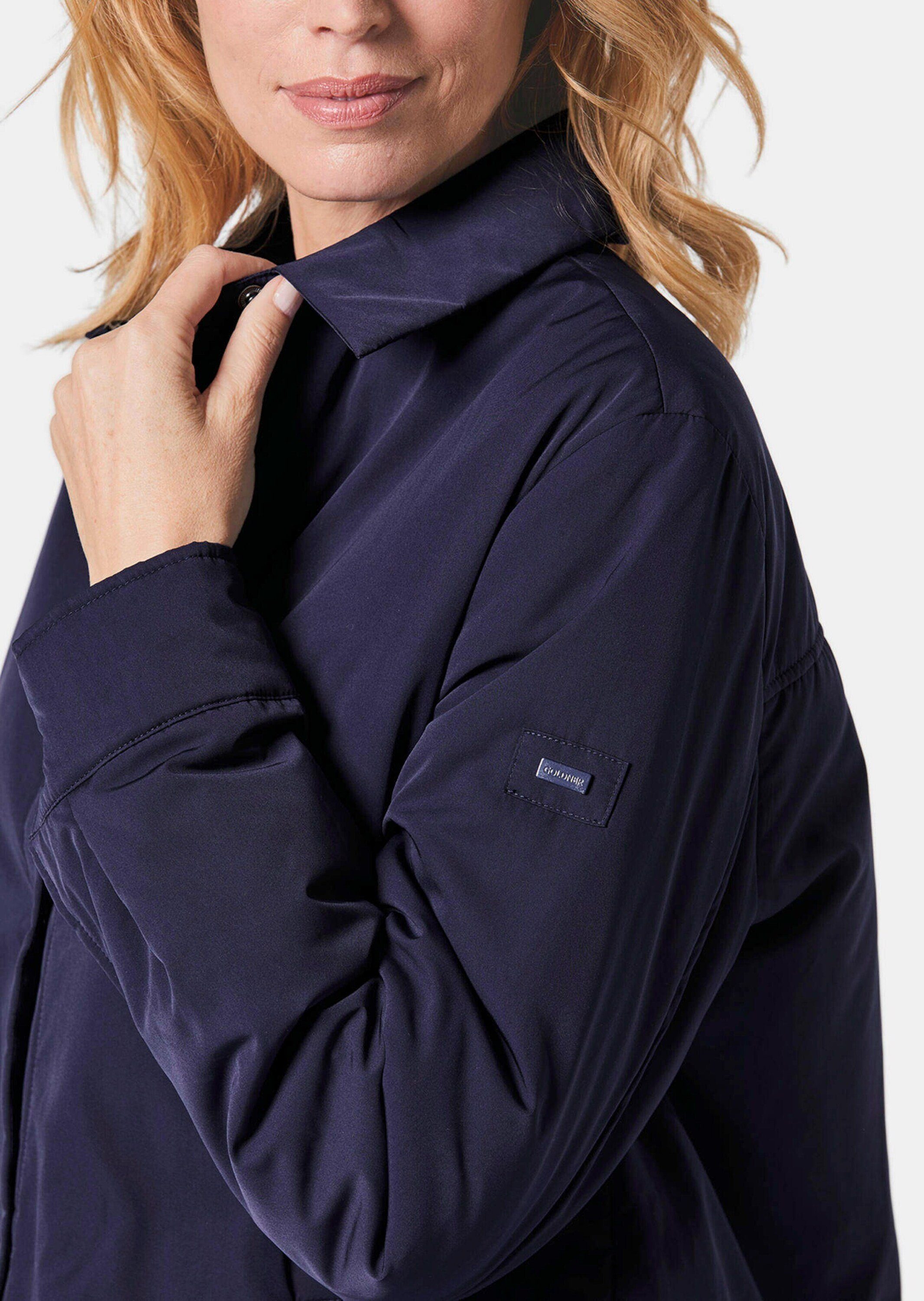 GOLDNER Outdoorjacke Kurzgröße: Leicht wattierte Jacke