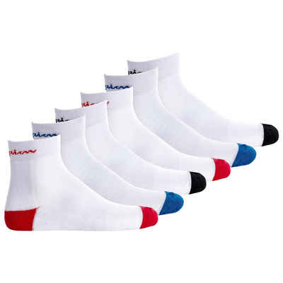 Champion Kurzsocken Unisex Socken, 6 Paar - Crew Socken, Logo