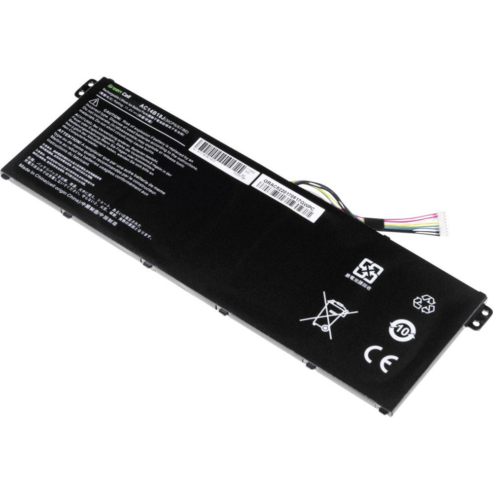 Green Cell Green Cell Notebook-Akku AC14B13J AC14B13K AC14B18J 11.4 V 2100 mAh Ac Laptop-Akku 2100 mAh
