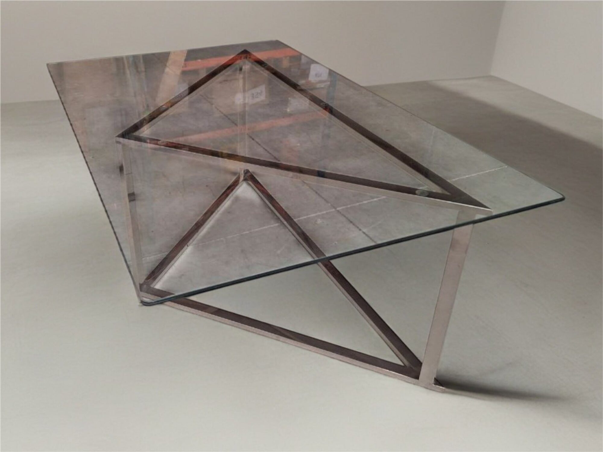 Xlmoebel Couchtisch Luxuriöser Couchtisch aus Glas im modernen Design Sofort (Couchtisch), Hergestellt in Europa