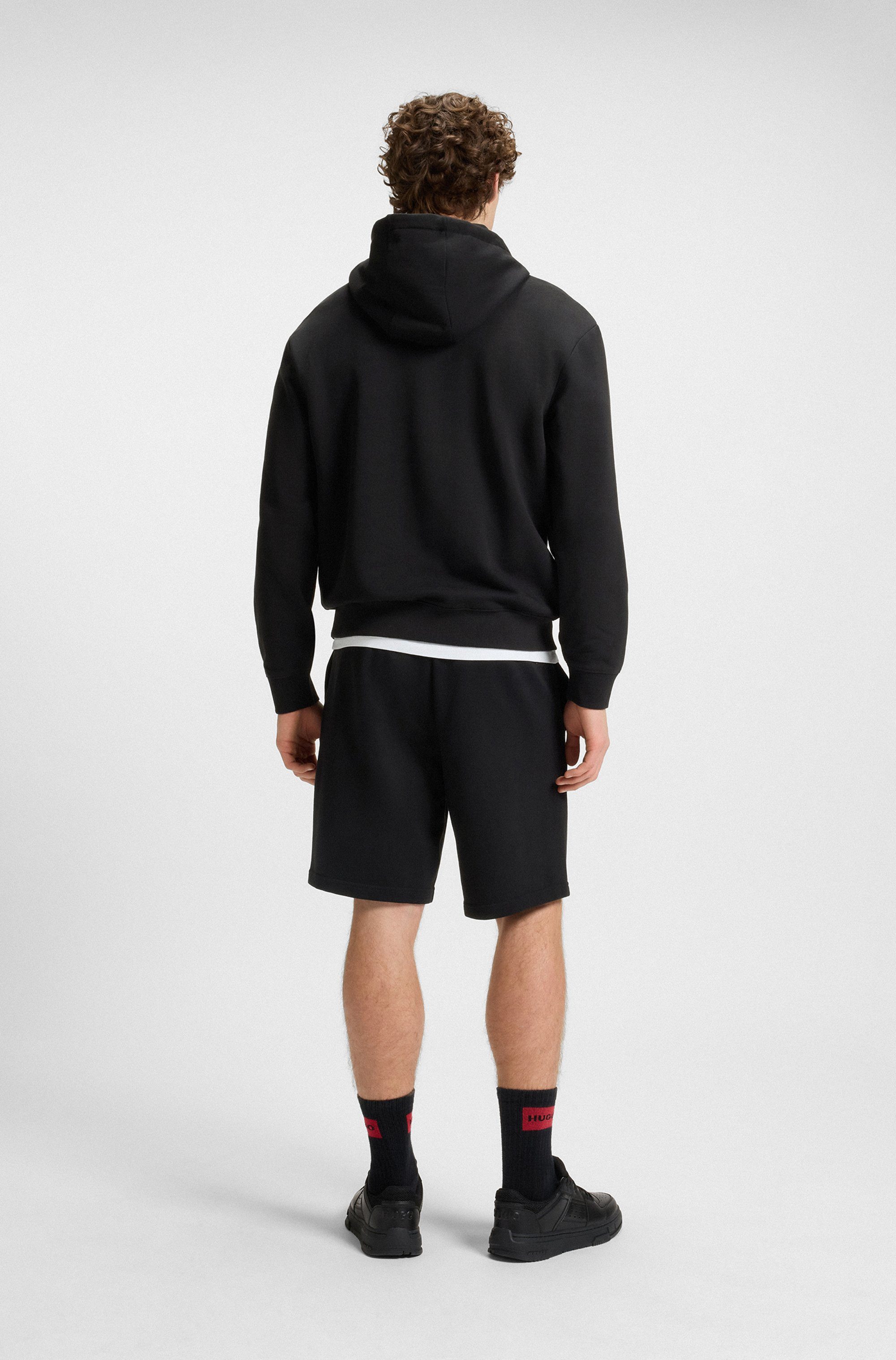 HUGO Sweatshorts Dayono Relaxed Fit, Elastikbund, reine Baumwolle