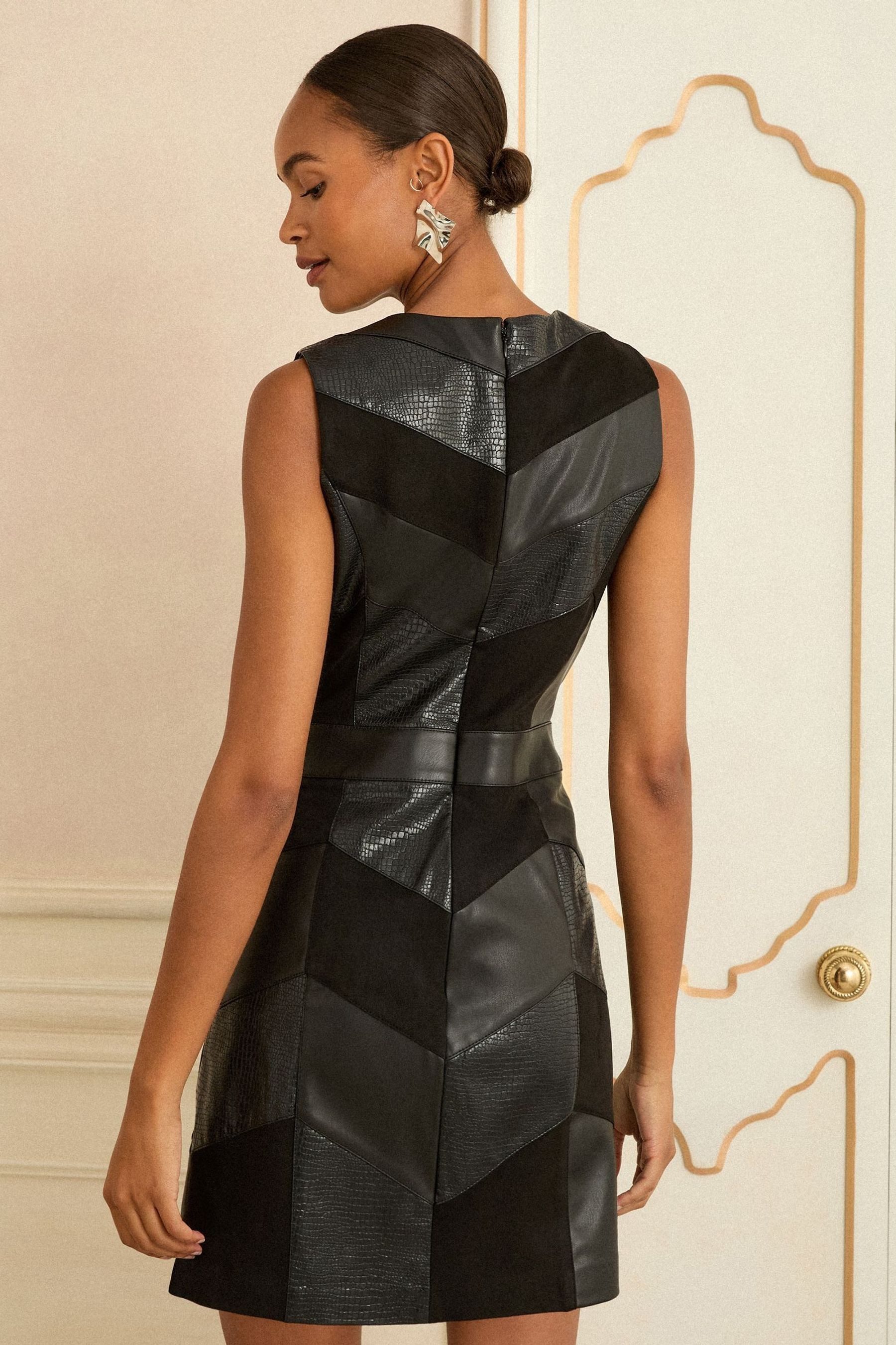 Love & Roses Lederkleid Love & Roses Minikleid aus Kunstleder (1-tlg) günstig online kaufen