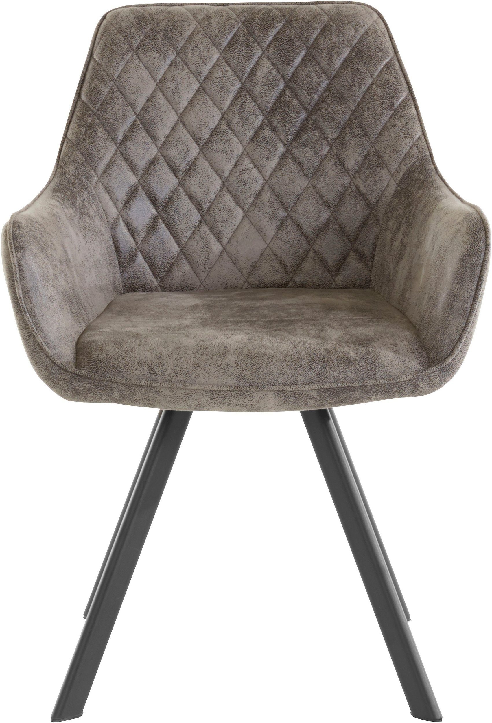 loft24 Armlehnstuhl Polka (1 St), Esszimmerstuhl günstig online kaufen