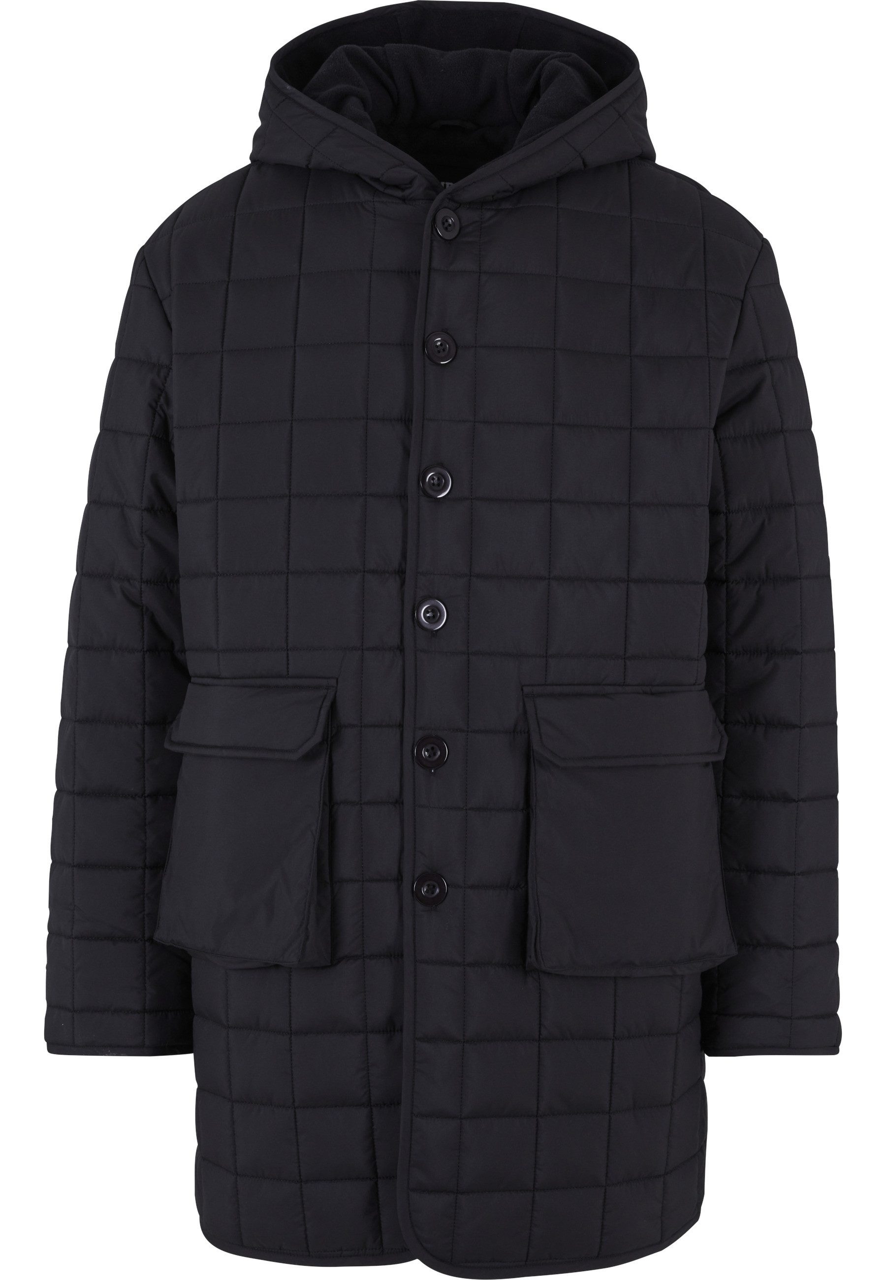 URBAN CLASSICS Winterjacke Urban Classics Herren Polar Fleece Lined Parka (1-St)