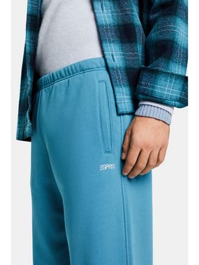 Esprit Jogginghose Logo-Sweatpants aus Baumwollfleece