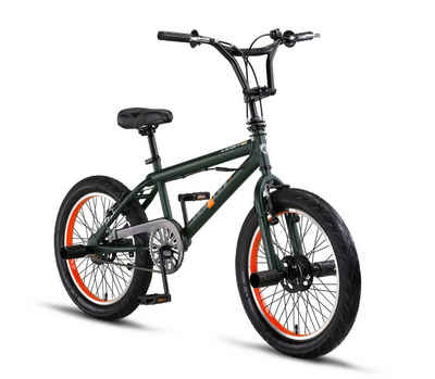Licorne Bike BMX-Rad Licorne Bike Jump Premium BMX 360° Rotor-System, 4 Stahl Pegs