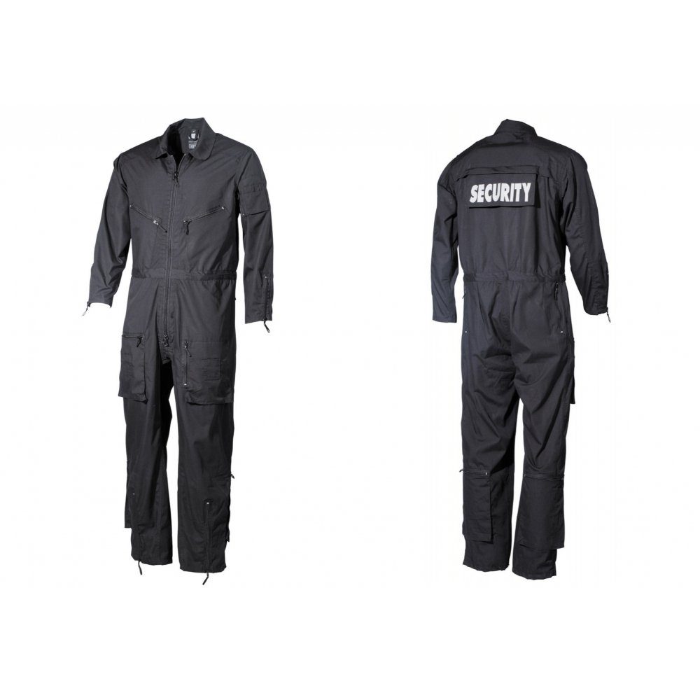 MFH Overall Overall, SECURITY, schwarz - M (1-tlg)