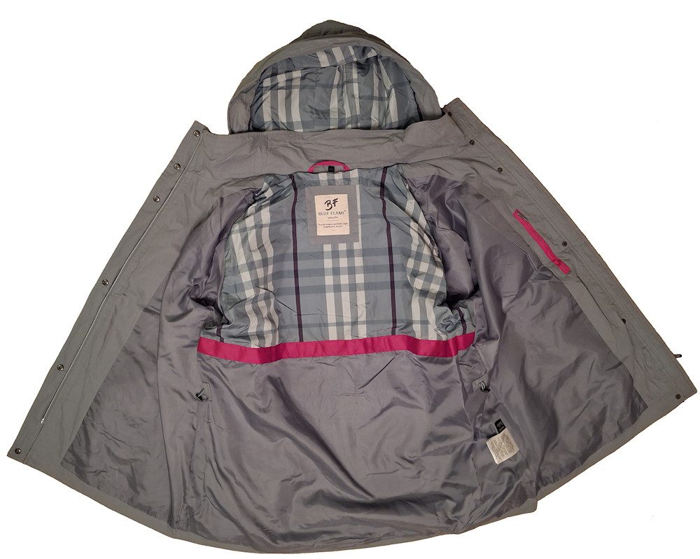 Outburst Outdoorjacke Damen Jacke agave grün (1-St)