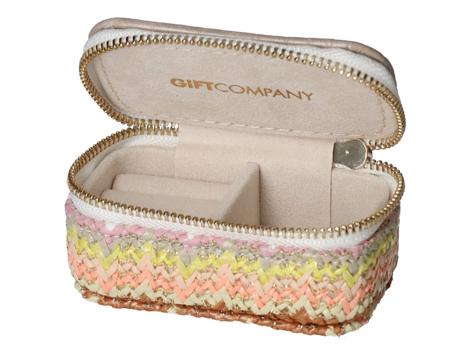 Giftcompany Schmuckablage Treasure Schmucketui Mini beige 8cm – Bild 2 von 2