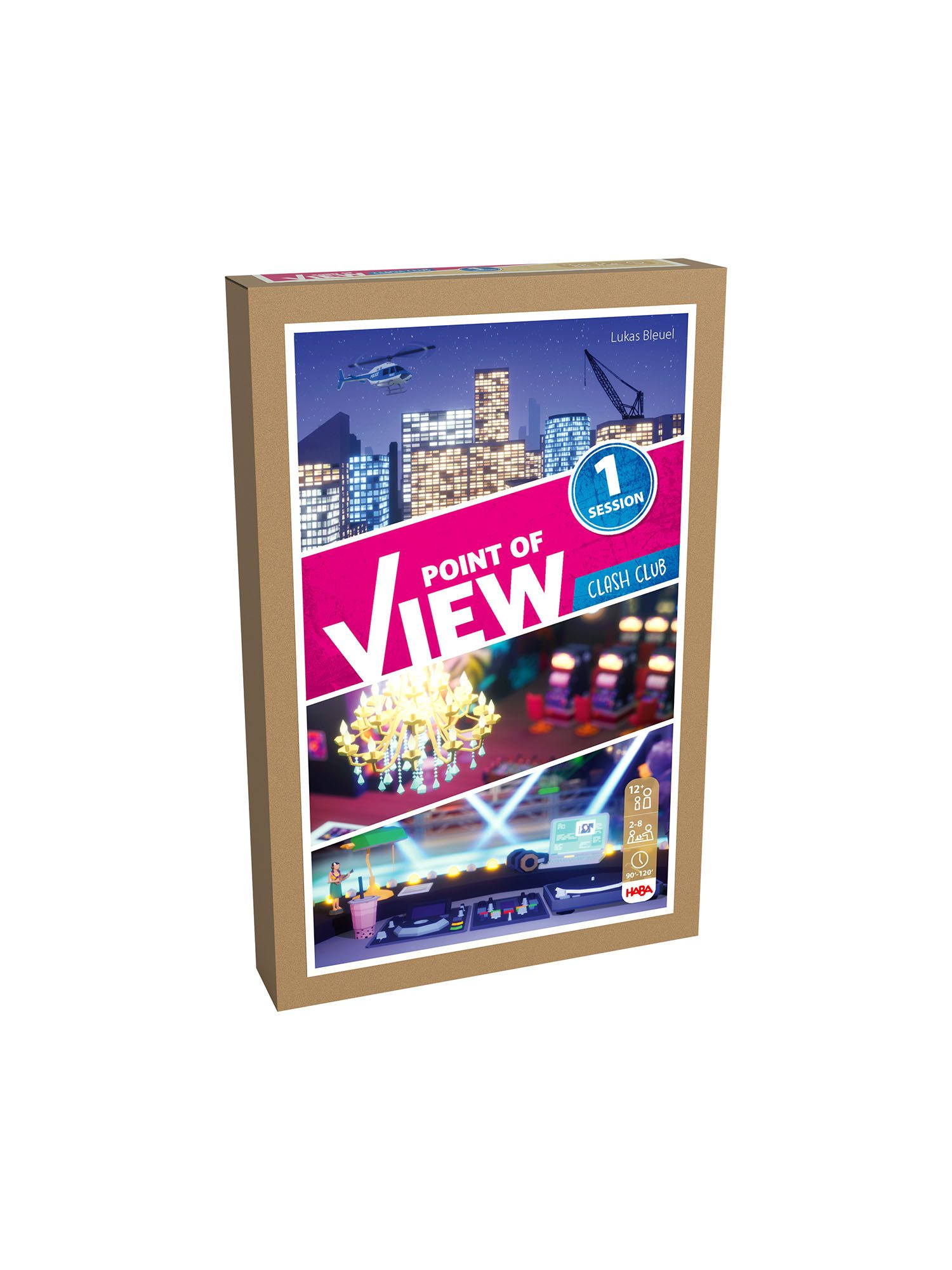 Haba Spielesammlung Point of View, Spiele Set, Spielbox, Brettspiel Sammlung