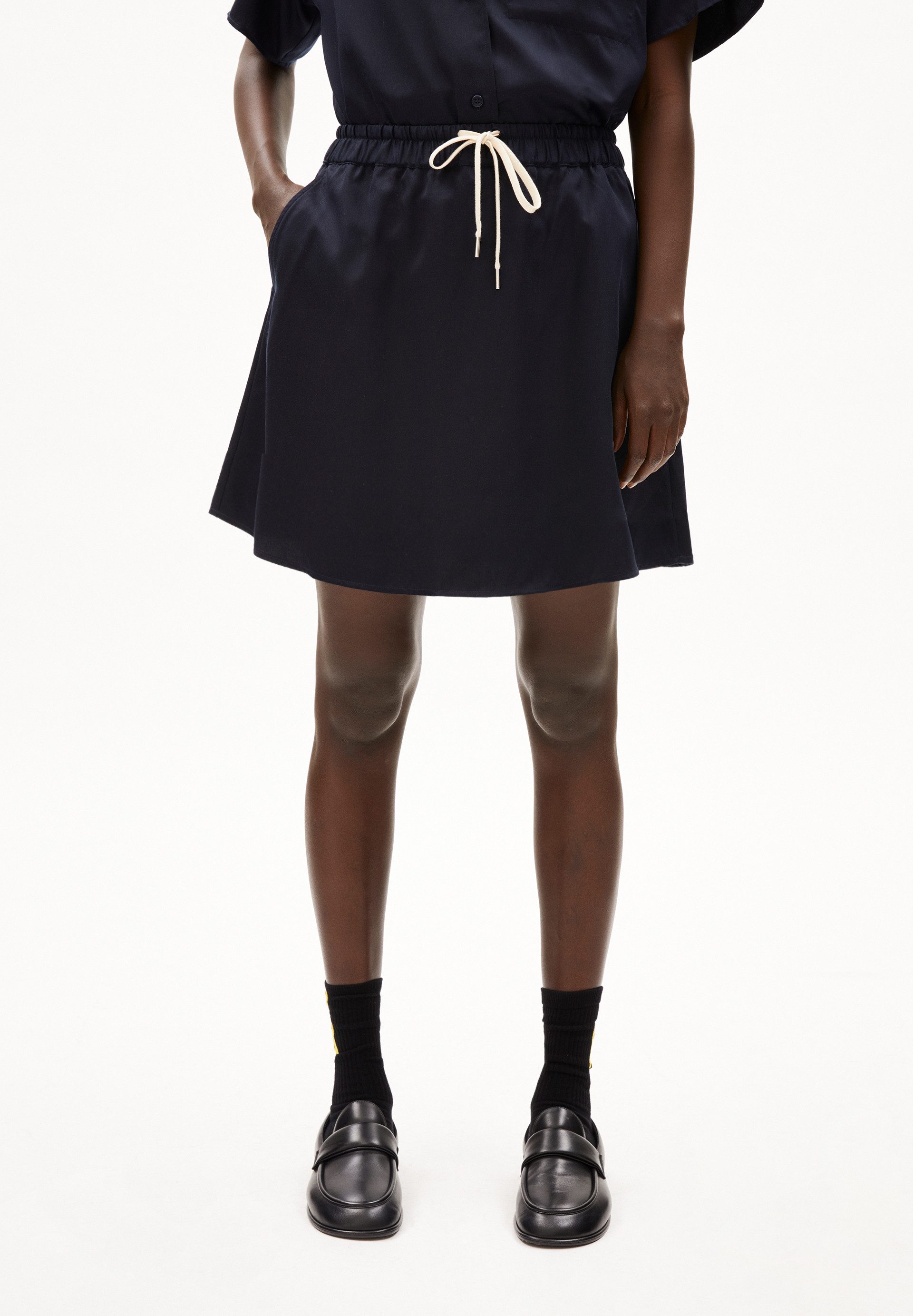Jerseyrock NIKKIAA Webrock aus TENCEL™ Lyocell Relaxed Fit
